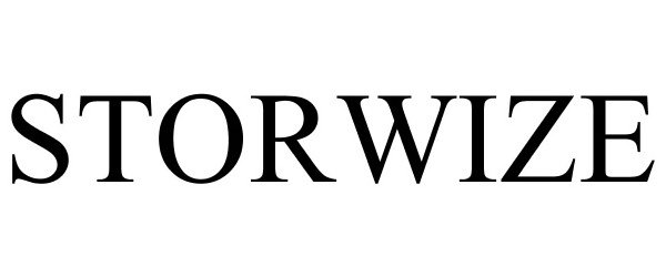 Trademark Logo STORWIZE