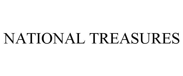 Trademark Logo NATIONAL TREASURES