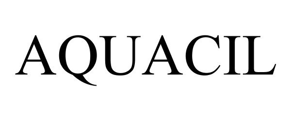 Trademark Logo AQUACIL