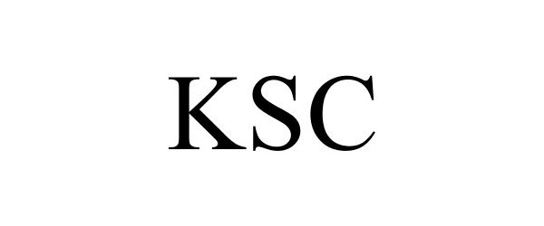 Trademark Logo KSC