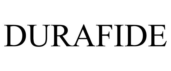 Trademark Logo DURAFIDE