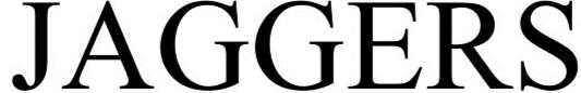 Trademark Logo JAGGERS