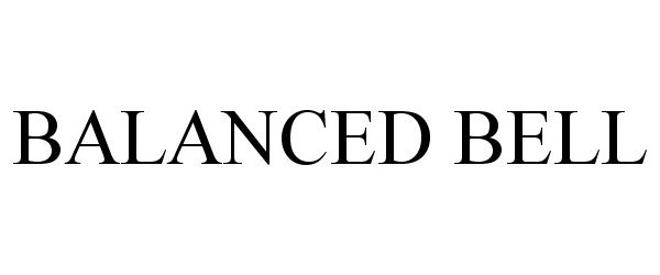 Trademark Logo BALANCED BELL