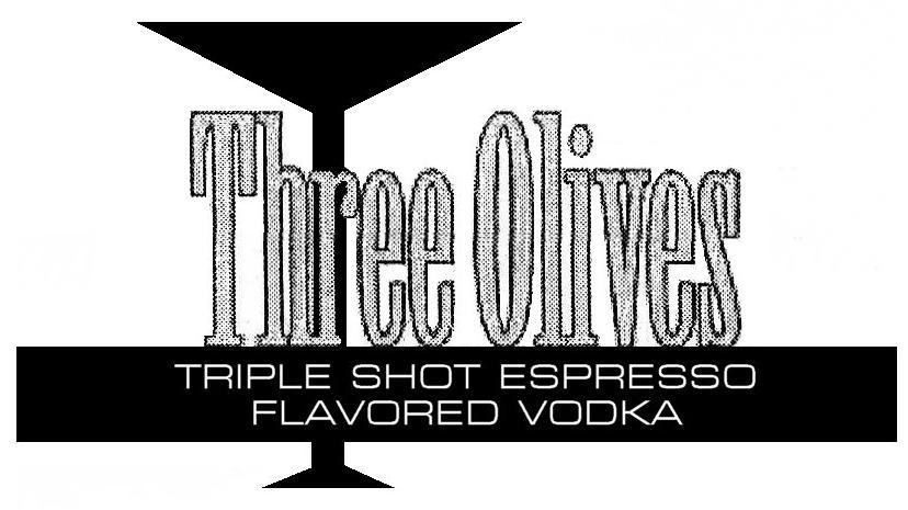  THREE OLIVES TRIPLE SHOT ESPRESSO FLAVORED VODKA