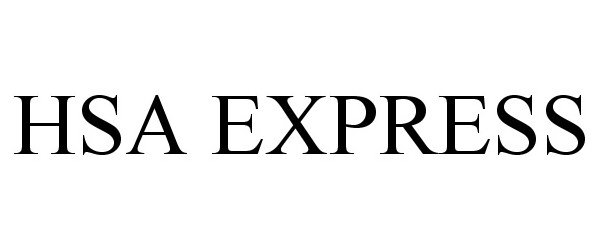  HSA EXPRESS