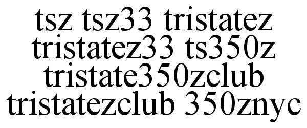  TSZ TSZ33 TRISTATEZ TRISTATEZ33 TS350Z TRISTATE350ZCLUB TRISTATEZCLUB 350ZNYC