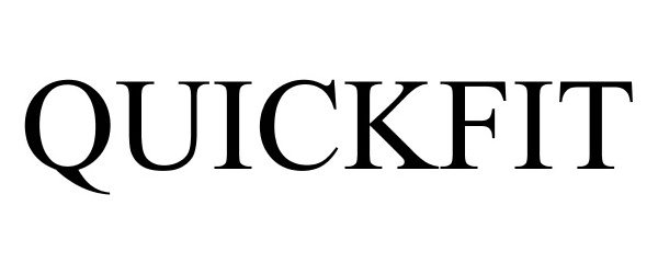 Trademark Logo QUICKFIT