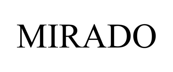 Trademark Logo MIRADO