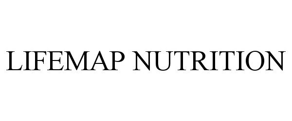 Trademark Logo LIFEMAP NUTRITION