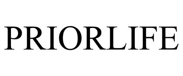 Trademark Logo PRIORLIFE