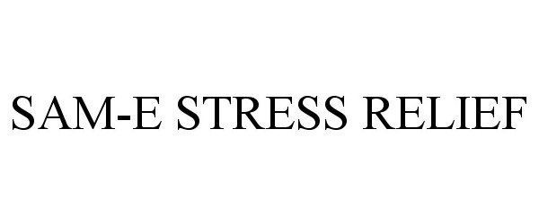  SAM-E STRESS RELIEF