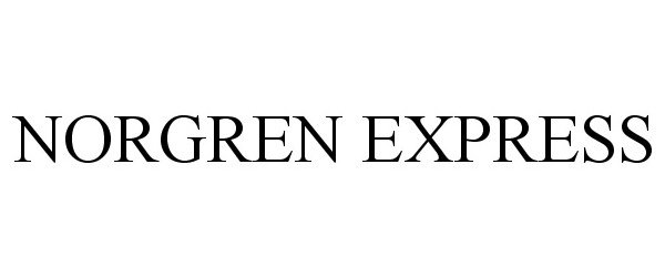 Trademark Logo NORGREN EXPRESS
