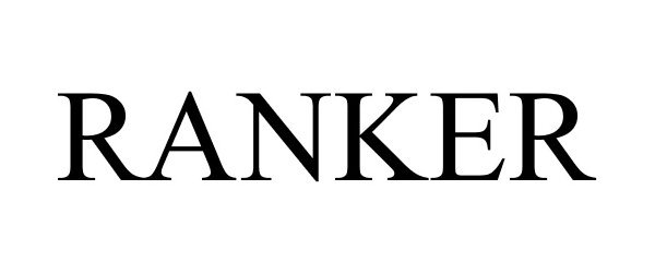 Trademark Logo RANKER