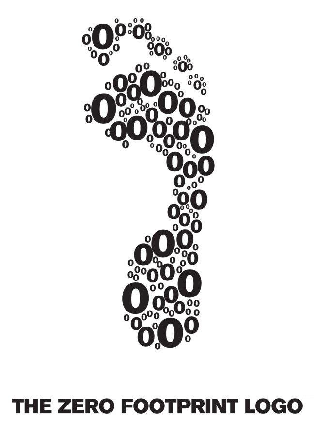  THE ZERO FOOTPRINT LOGO