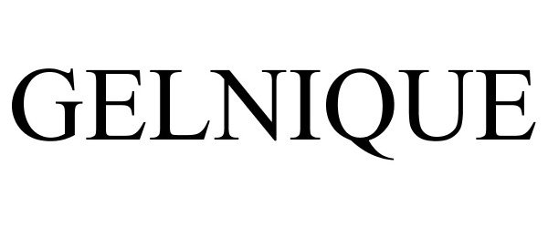 Trademark Logo GELNIQUE