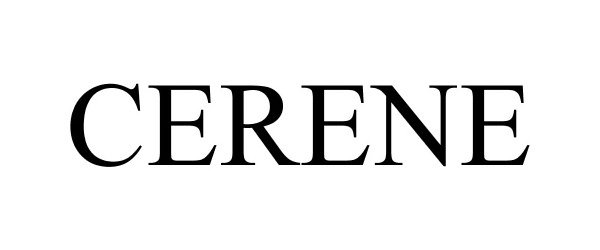 Trademark Logo CERENE