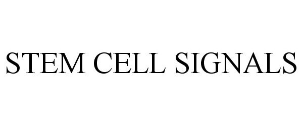  STEM CELL SIGNALS