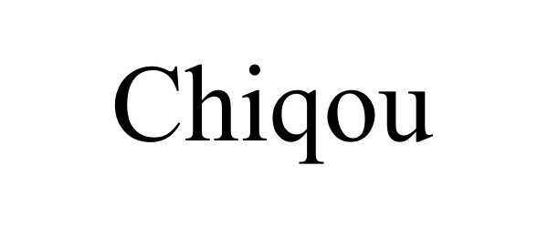 Trademark Logo CHIQOU