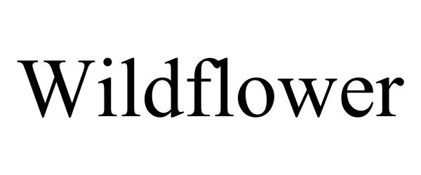 Trademark Logo WILDFLOWER