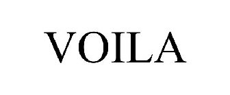 Trademark Logo VOILA