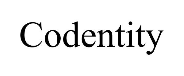 Trademark Logo CODENTITY