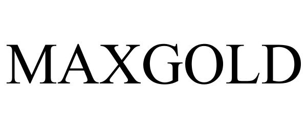 Trademark Logo MAXGOLD