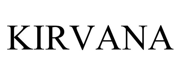 Trademark Logo KIRVANA