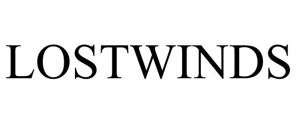 Trademark Logo LOSTWINDS