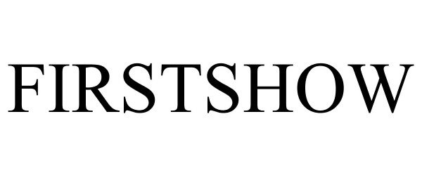 Trademark Logo FIRSTSHOW