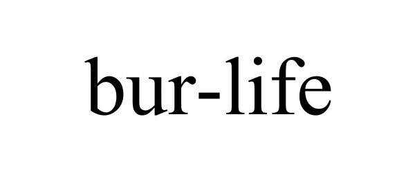 Trademark Logo BUR-LIFE