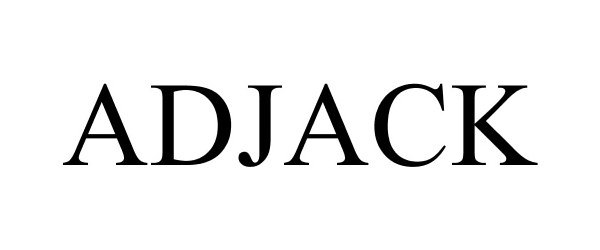 Trademark Logo ADJACK