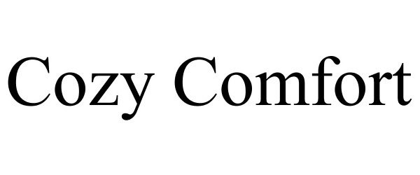 Trademark Logo COZY COMFORT