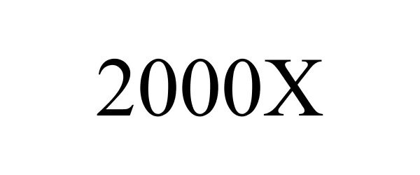 2000X