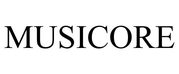 Trademark Logo MUSICORE