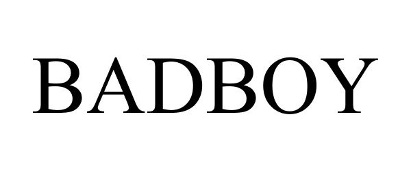 Trademark Logo BADBOY