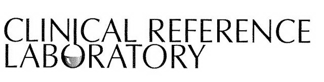 Trademark Logo CLINICAL REFERENCE LABORATORY
