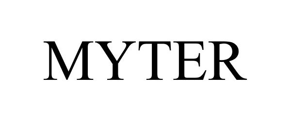 Trademark Logo MYTER