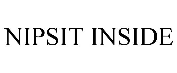 Trademark Logo NIPSIT INSIDE