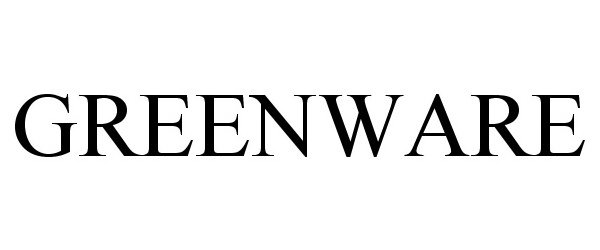 Trademark Logo GREENWARE