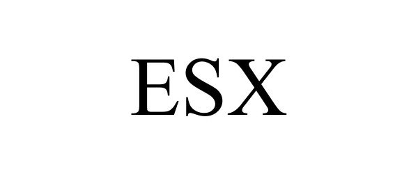 Trademark Logo ESX