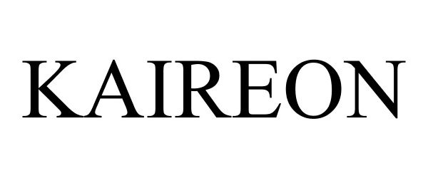 Trademark Logo KAIREON