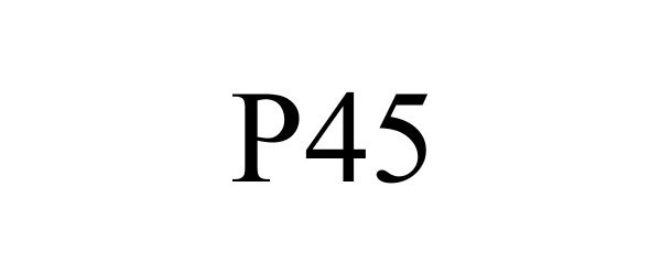 Trademark Logo P45