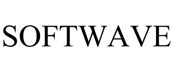 Trademark Logo SOFTWAVE