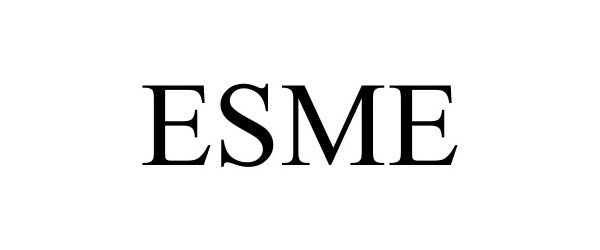 Trademark Logo ESME