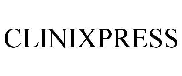 Trademark Logo CLINIXPRESS