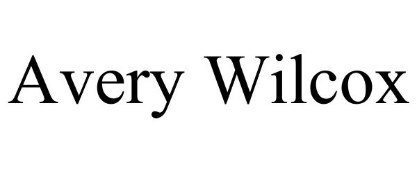 Trademark Logo AVERY WILCOX