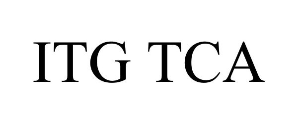Trademark Logo ITG TCA