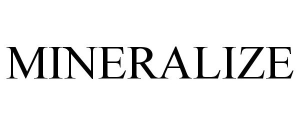 Trademark Logo MINERALIZE
