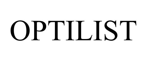 Trademark Logo OPTILIST