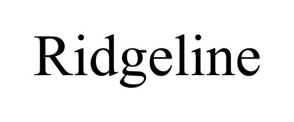 Trademark Logo RIDGELINE